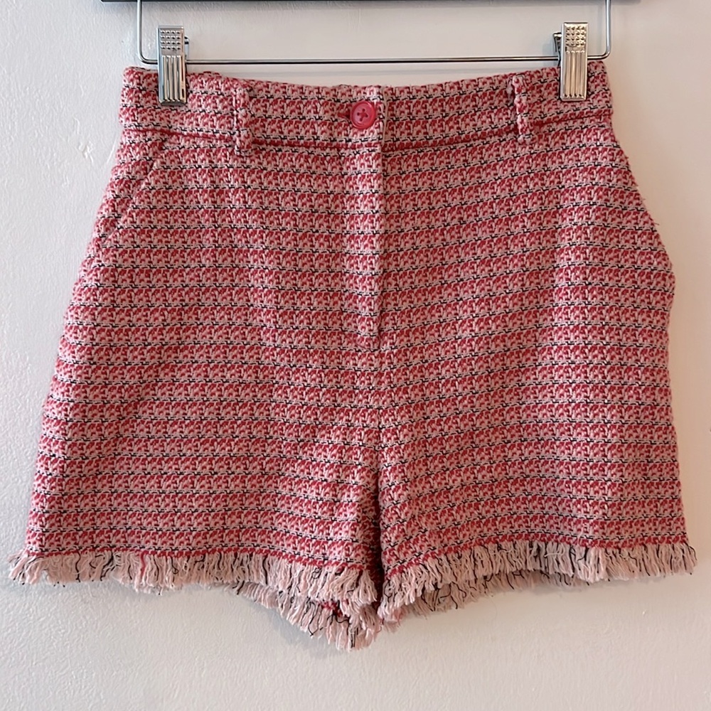PINKO Tweed Shorts